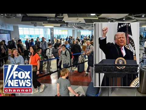 JUST IN: Trump signs executive order to pay TSA agents amid DHS shutdown