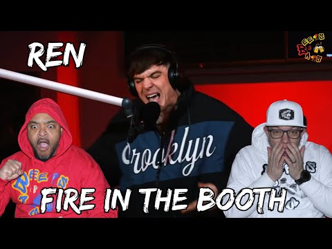 2025'S BEST FIRE IN THE BOOTH??? | Americans React to REN   Fire in the Booth