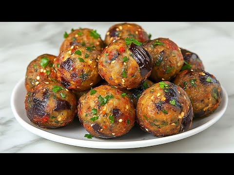 The eggplant that drives everyone crazy! The best eggplant recipe! Eggplant meatballs