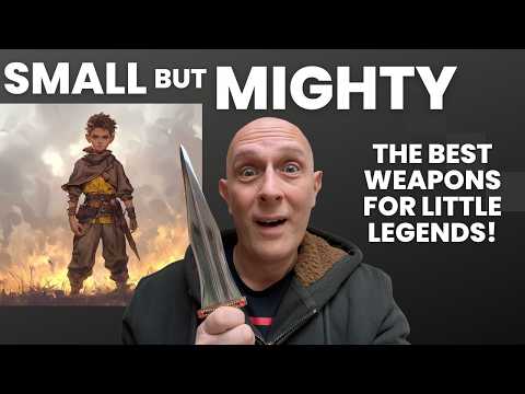 What are the BEST WEAPONS for WEAK and SMALL Characters in Fantasy or HISTORY?!