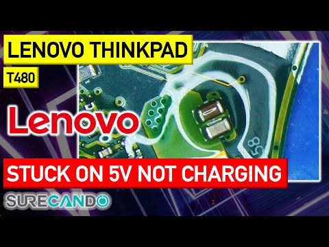 Lenovo ThinkPad T480 Not charging or turning on. Short on main power rail.