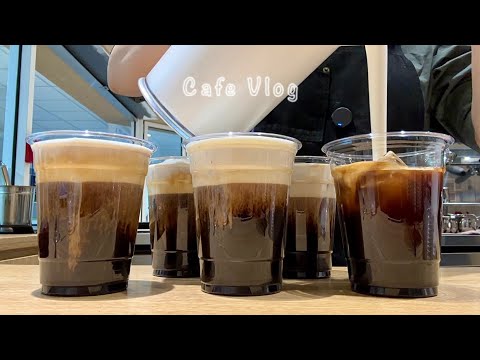 Cafe Vlog 40mins | 🛌 Cafe Drink Therapy for Sweet Sleep 💆🏻‍♀️💤