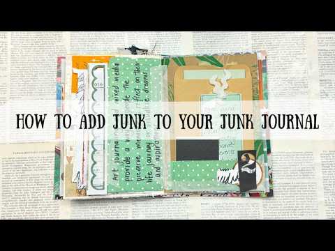 How to use a Junk Journal