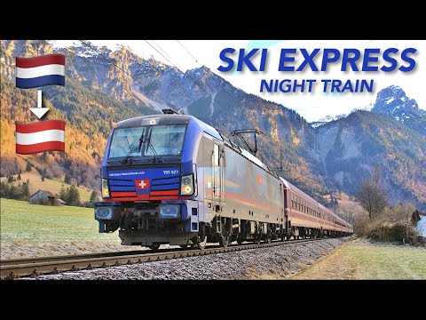 Amsterdam to the Austrian Alps by night train - TUI Ski Express with GreenCityTrip