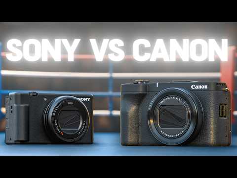 Canon V1 VS Sony Z-V1 II - Battle of the Pocket Cameras