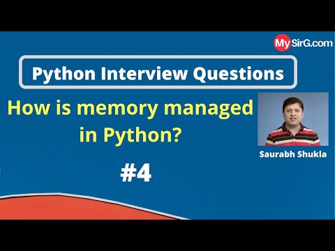 How is memory managed in python? | Python Interview Questions | MySirG.com