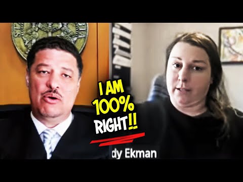 SMUG Karen Driver REFUSES to Accept She's WRONG… Drags It to Court and Gets SCHOOLED!!