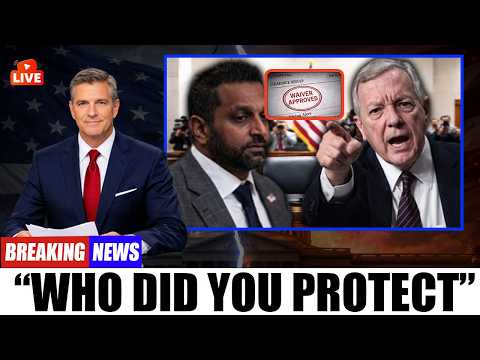 Durbin Exposes Kash Patel’s Polygraph Waiver Scandal — “I Have To Get Back To You” Moment