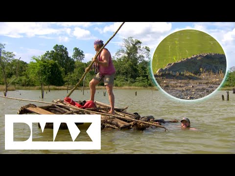 Cody & Joe's Boat Sinks In Sri Lankan Crocodile-Infested Lake | Dual Survival