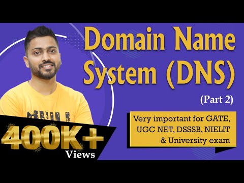 Lec-77: Domain Name Server(DNS) & its types in Hindi | All about DNS