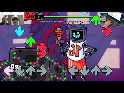 VS Winter Horrorland Miku by "Friday Night Funkin"