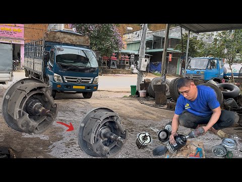 Repair and restore 2 truck axles and air brake systems quickly and easily