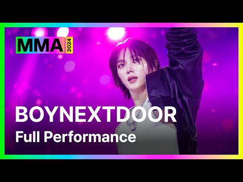 [#MMA2024] BOYNEXTDOOR - 부모님 관람불가 + Earth, Wind & Fire  (MMA ver.) | #BOYNEXTDOOR #보이넥스트도어