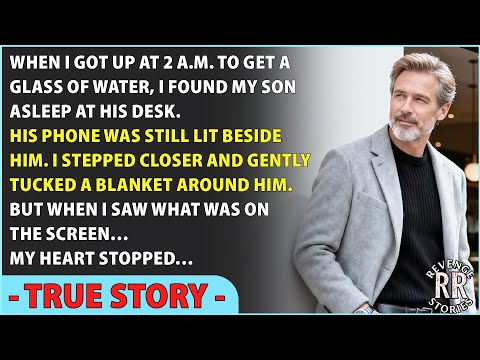 At 2 A.M., I Found My Son Asleep At His Desk. His Phone Was Lit — And I Froze At What I Saw.