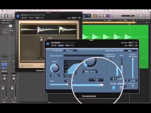 Logic Pro X - #62 - Mixing (part4): Understanding Compression, Compressor Plug-in