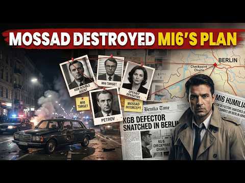 How Mossad Destroyed MI6’s Secret Plan and Captured the KGB’s Most Elusive Double Agent