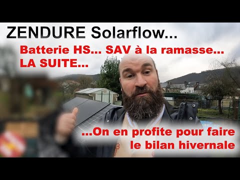 Zendure Solarflow - Batterie HS...SAV bof...LA SUITE..... On en profite pour faire le bilan hiver