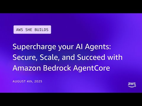 Supercharge your AI Agents: Secure, Scale, and Succeed with Amazon Bedrock AgentCore