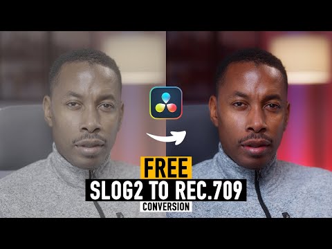FREE Slog2 Color Grading in DaVinci Resolve 19 Made Easy!