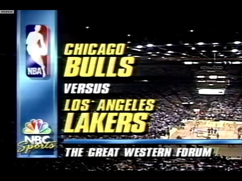 NBA On NBC - Bulls @ Lakers February 1991
