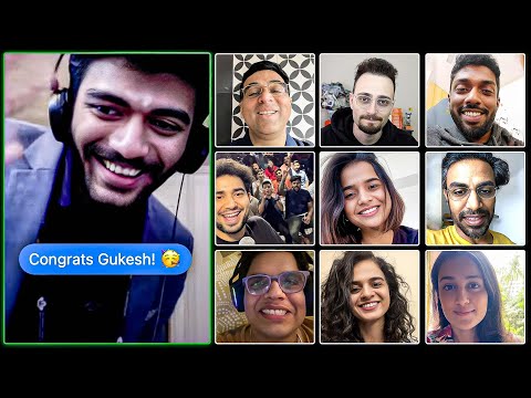 Gukesh gets Wishes from Special People after Winning Candidates!