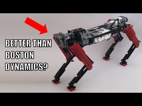 I Built a Fully Functional LEGO ROBOT DOG!