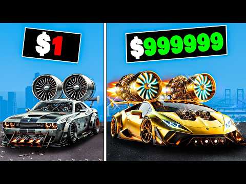 $1 to $1,000,000 Rocket Car in GTA 5