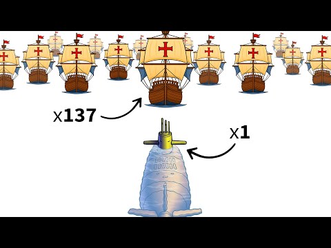 What If a Modern Submarine Fought the Spanish Armada?