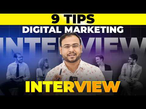 Stand Out and Crack Any Digital Marketing Agency Interview | Umar Tazkeer