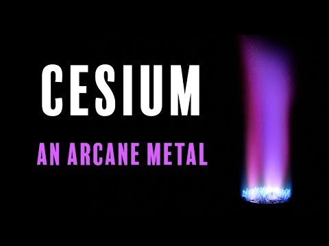 Extracting Rare Cesium from a Rock