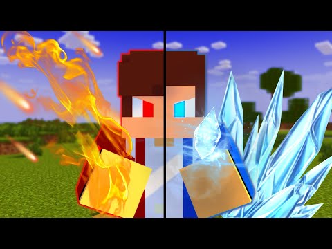 MaizenRe : JJ of Element🧊🔥- Minecraft Animation [Maizen Mikey and JJ ]