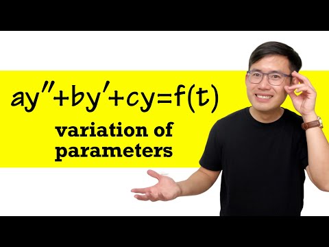 Variation of Parameters (introduction & idea)