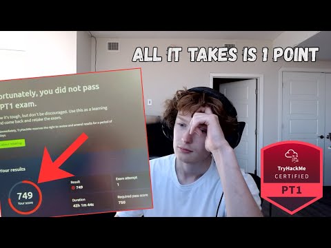 How I FAILED TryHackMe's PT1... by 1 point