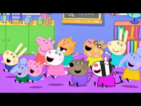 ¡A la Escuela con Peppa! 🐷📚 Peppa Pig en Español 🐷 Super Toos TV - Mejores dibujos animados