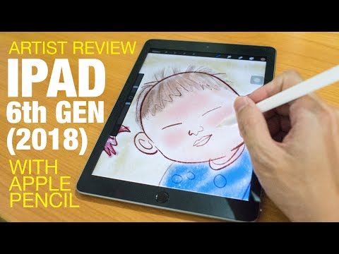 Artist Review: iPad 6 Gen (2018) with Apple Pencil