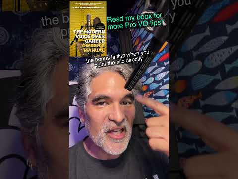 Ditch that Pop Filter #vo #microphone #voiceover