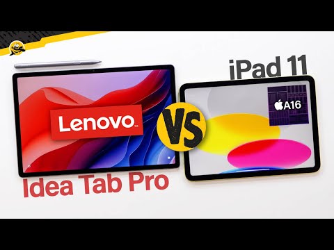 BEST $300 Tablet in 2025? Lenovo Idea Tab Pro vs iPad 11