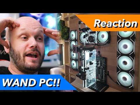Who the HELL builds something like that? 🤯 PC on a wooden board + 3 radiators = MY gaming brain i...