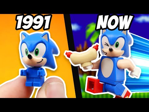I built SONIC'S life in LEGO!