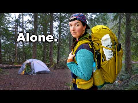 Rain, Fog & Solitude on My First Backpacking Trip of Spring