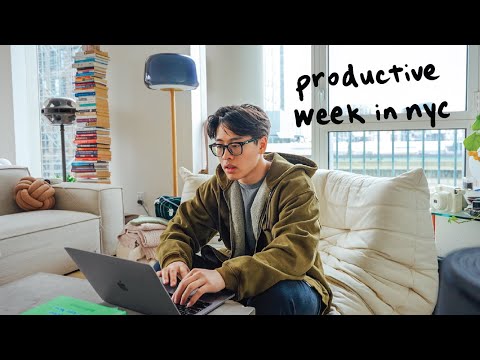 a *realistic* week in my life in NYC