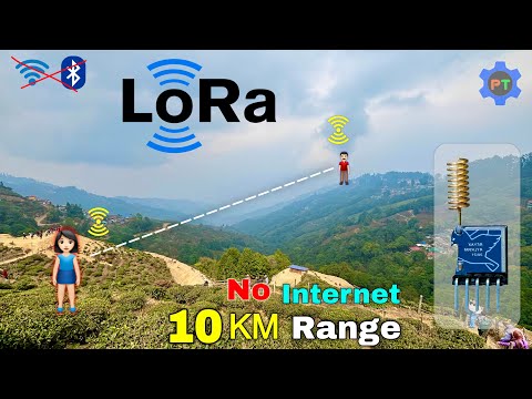 LoRa - Without Internet 10 KM Range | Reyax RYLR998 LoRa Module