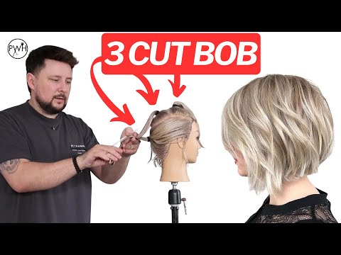 How to Cut the PERFECT Bob Step by Step!