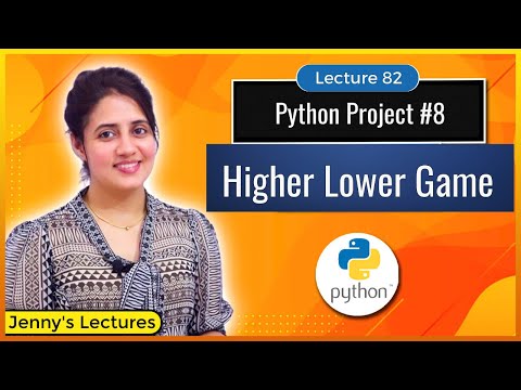 Python Project for beginners #8| Higher Lower Game - Complete Code | Python for Beginners #lec82