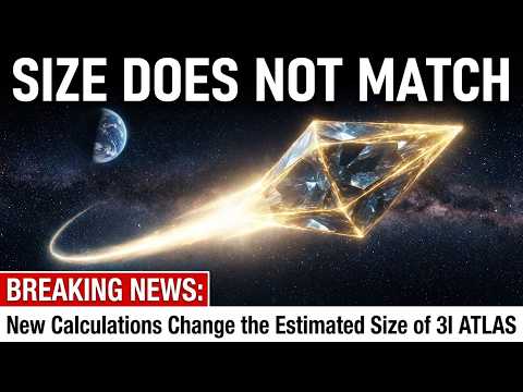 Why the Size of 3I/ATLAS Suddenly Makes No Sense