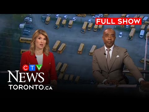 School buses across Toronto cancelled | CTV News Toronto at Noon for Oct. 18, 2024