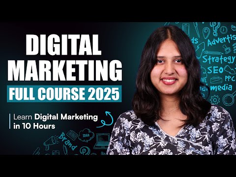 Digital Marketing Full Course (2025) | Digital Marketing Free Course For Beginners | Intellipaat