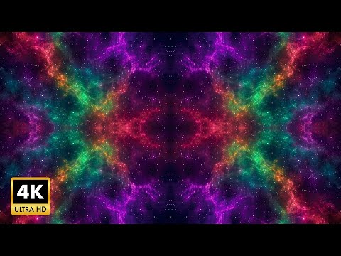 Cosmic Art 4K Screensaver | 2 Hours | No Sound (Cosmic Visuals #21)