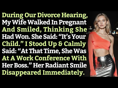 During Our Divorce Hearing, My Wife Walked In Pregnant And Smiled, Thinking She Had Won...
