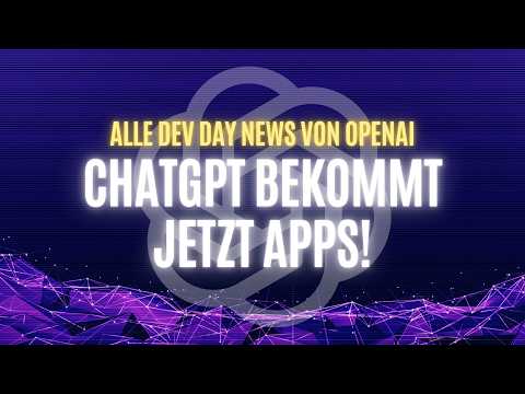 ChatGPT Apps! Agenten einfach bauen! GPT-5 Pro und Sora 2 API! OpenAI DevDay 2025 Zusammenfassung